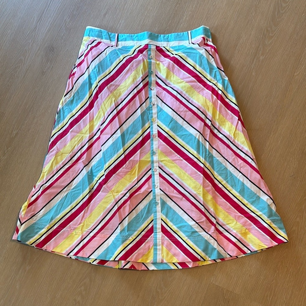 NWT City Chic Striped Sevyn Skirt size 18